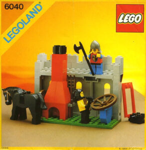 Lego Castle blacksmith shop forge 6040