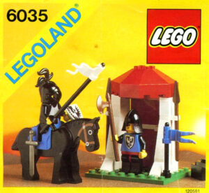 Lego Castle guard Black Falcon 6035