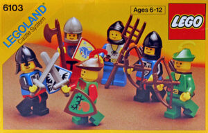 Legoland Castle minifigs figurines personnages 6103