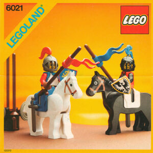 Legoland Castle joustung knights 6021