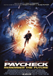 Affiche film Paycheck John Woo 2003