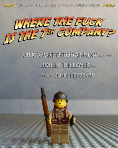 Affiche cinéma film mais où est donc passée la septième compagnie Lego