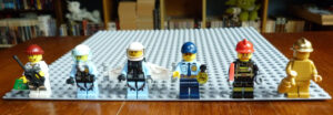 Figurines Legoland City police pompier