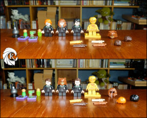 Harry Potter figurines Poudlard Lego 76386