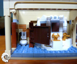 Poudlard toilettes Lego 76386