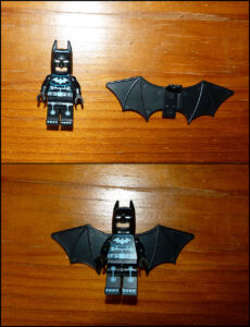Batman Lego electro suit minifig