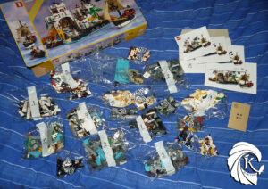 Eldorado fortress Lego pirates 10320 sachets briques