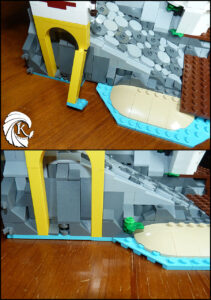 Eldorado fortress Lego renforcement pilier