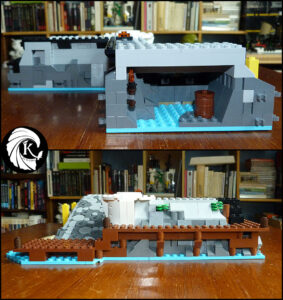 Eldorado fortress Lego socle fondations
