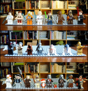 Lego Star Wars figurines minifigs minifigures