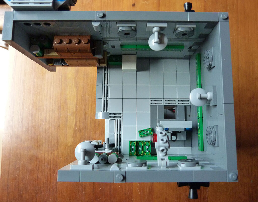 MOC Lego Batcave atelier impression