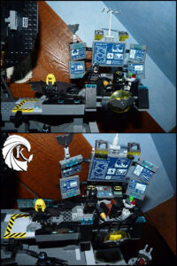 Centre de commande Batcave MOC Lego