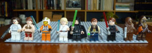 Figurines Lego Star Wars Leia Luke Skywalker Han Solo Anakin Chewbacca