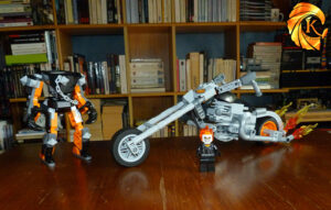 Ghost Rider robot moto Lego 76245