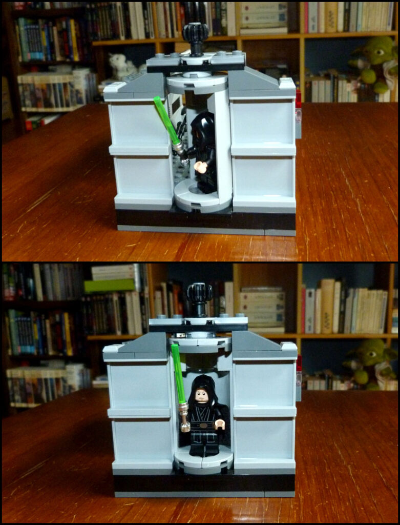 Luke Skywalker coincé dans un ascenseur