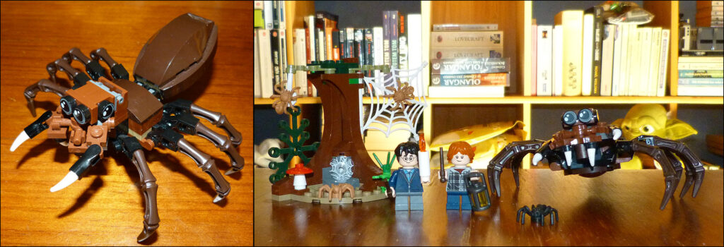 Lego Harry Potter repaire Aragog 75950