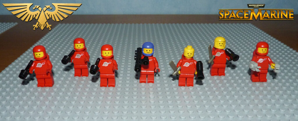 Space marines Lego Espace vintage