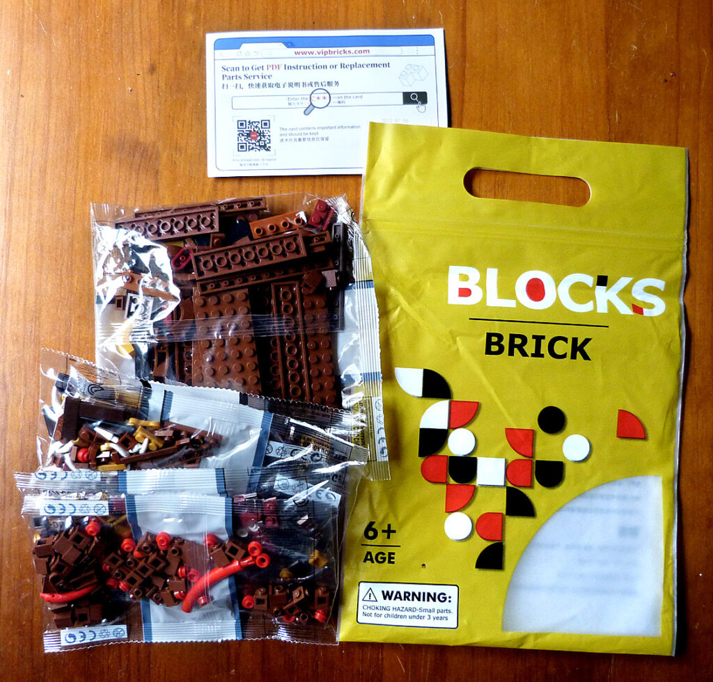 Coffre carnivore mimique Lego