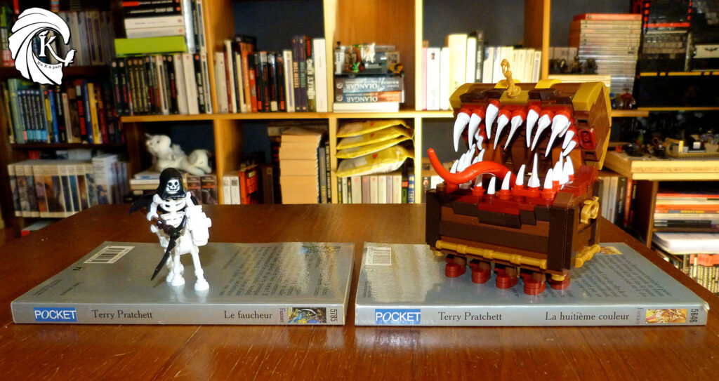 Terry Pratchett Disque-Monde Lego mort bagage