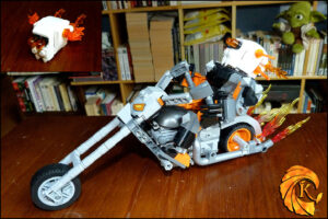 Casque Ghost Rider Lego