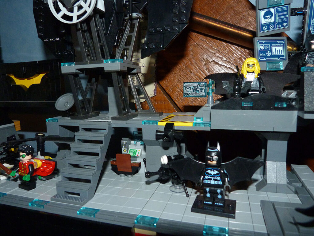 Batcave MOC plateforme