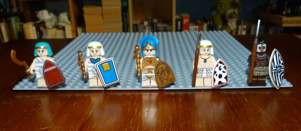 Minifigs Lego Egypte ancienne