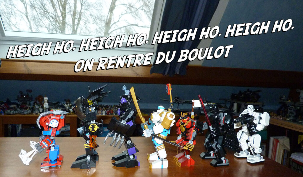 Mecha Lego Marvel DC Ninjago Star Wars