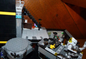 MOC Lego Batcave palier intermédiaire