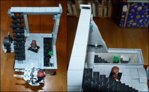 MOC Lego Batcave rambarde de sécurité