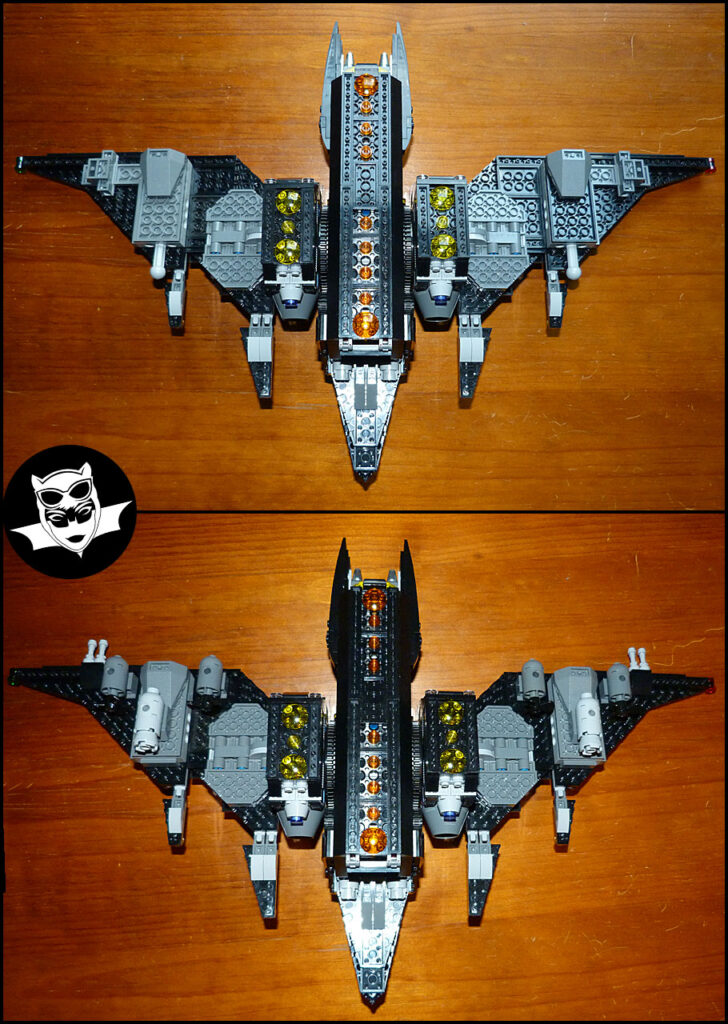 Batwing Lego armement