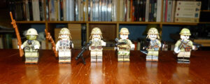 Figurines Lego soldats japonais 2e Guerre mondiale