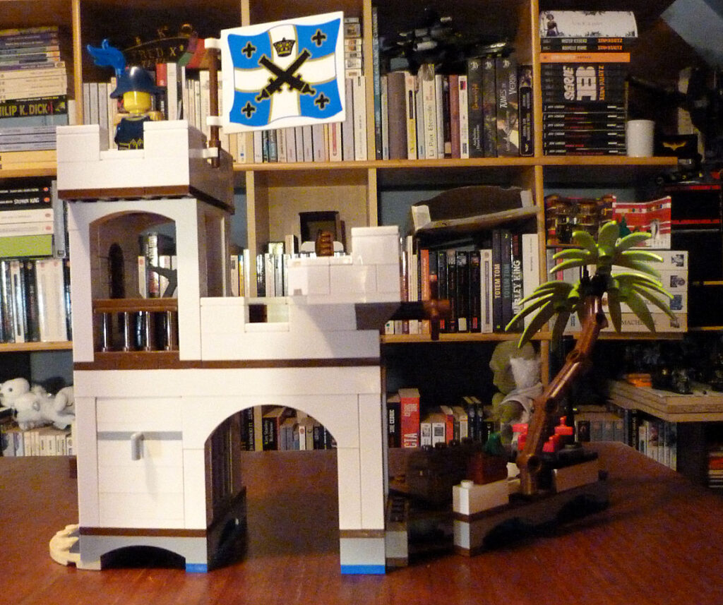 Fortin impérial Lego 70412 vue arrière