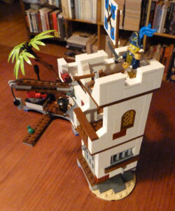 Fort impérial Lego 70412 vue de côté