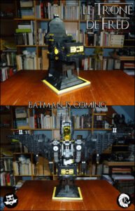 Socle Batwing MOC Lego