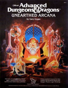 ADD Unearthed Arcana Gary Gygax