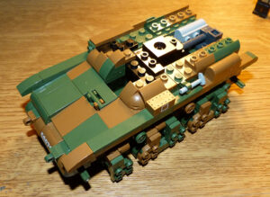 Montage tank Lego