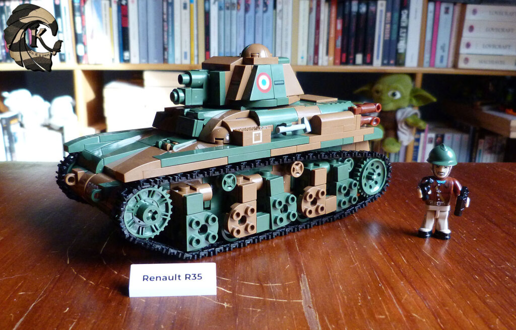 Char français Renault R35 Cobi 2553