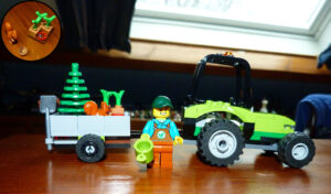 Le tracteur forestier Lego City 60390