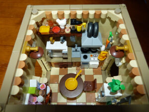 MOC Lego cuisine Batcave