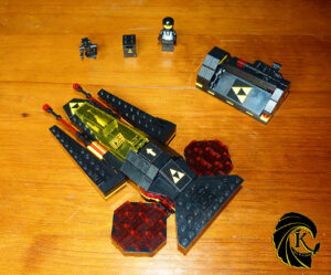 Croiseur Blacktron Lego Espace 40580