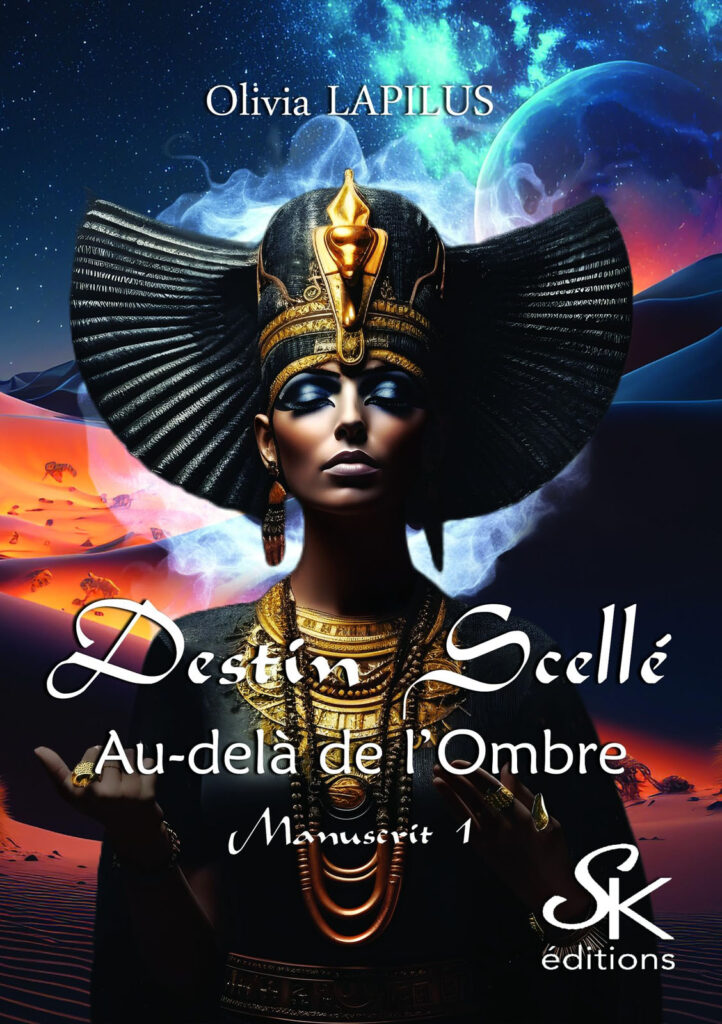 Couverture Destin scellé tome 1 Au-delà de l'Ombre Olivia Lapilus Sharon Kena éditions