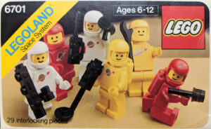 Lego espace minifig pack 6701