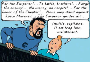 Tintin insultes capitaine Haddock