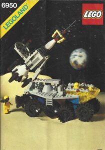 Legoland Espace Mobile rocket transport 6950