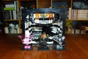 Batcave Lego concert Catwoman Eartha Kitt Batman Kiss tutu rose
