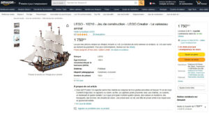 Bateau Lego Amazon