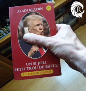 Donald Trump pansement oreille