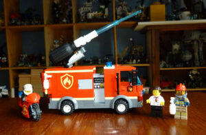 Camion de pompiers Lego 60214