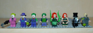 Figurines Lego DC Comics Joker Poison Ivy Pingouin Epouvantail