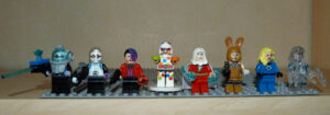 Figurines Lego comics Mr Freeze Double-Face Shazam Susan Storm